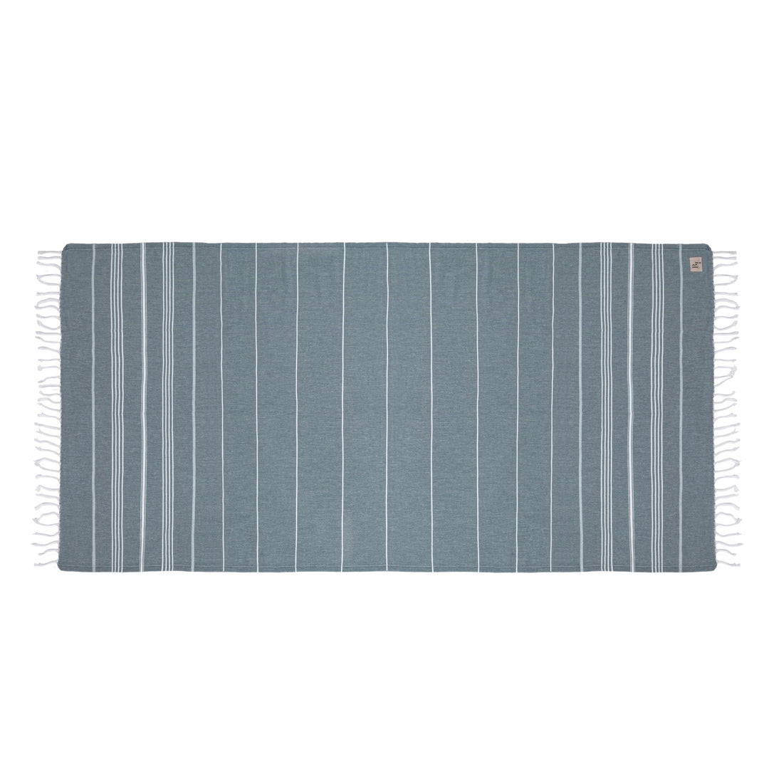 Turkish Beach Towel in Reseda Green