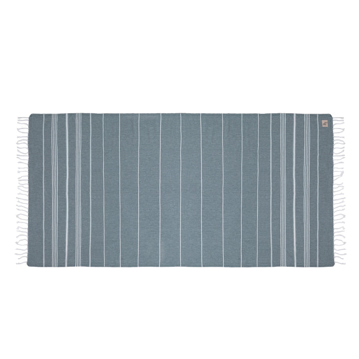 Turkish Beach Towel in Reseda Green